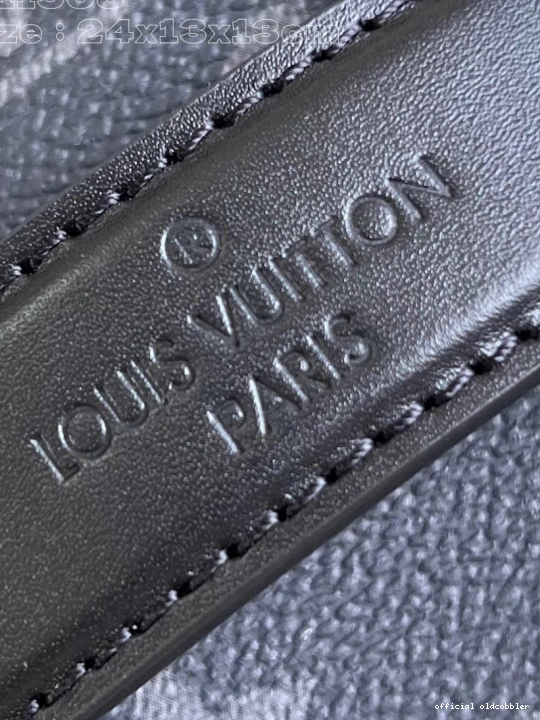 Official oldcobbler TOILETRY LOUIS BAG-24*13*13CM VUITTON 0723